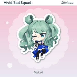 Image of Vivid Bad Squad 2.5" Stickers