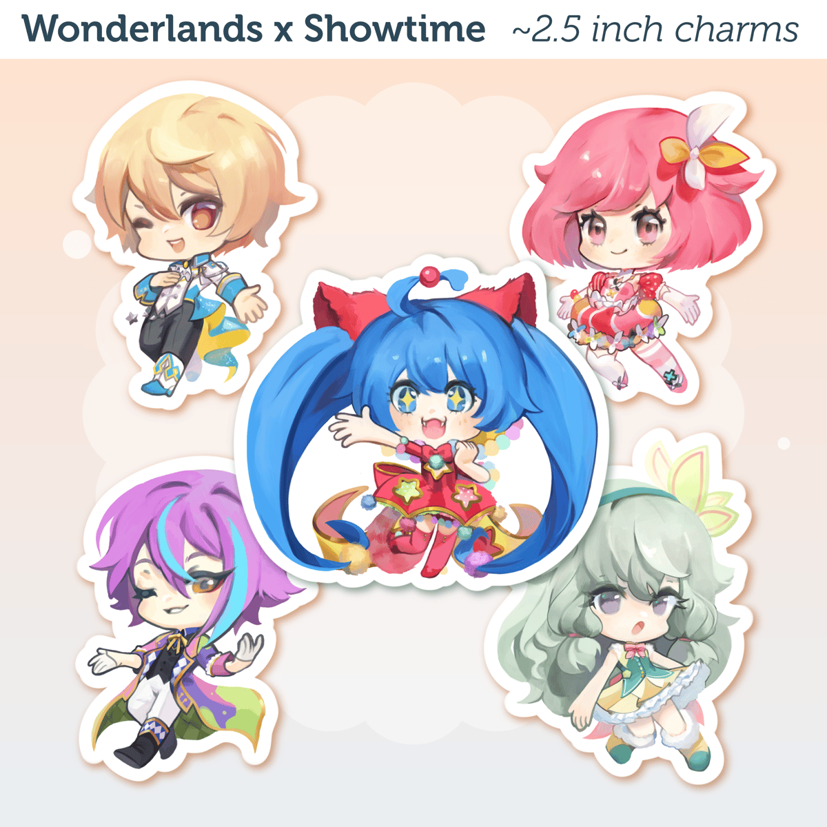 Image of Wonderlands x Showtime 2.5" Charms