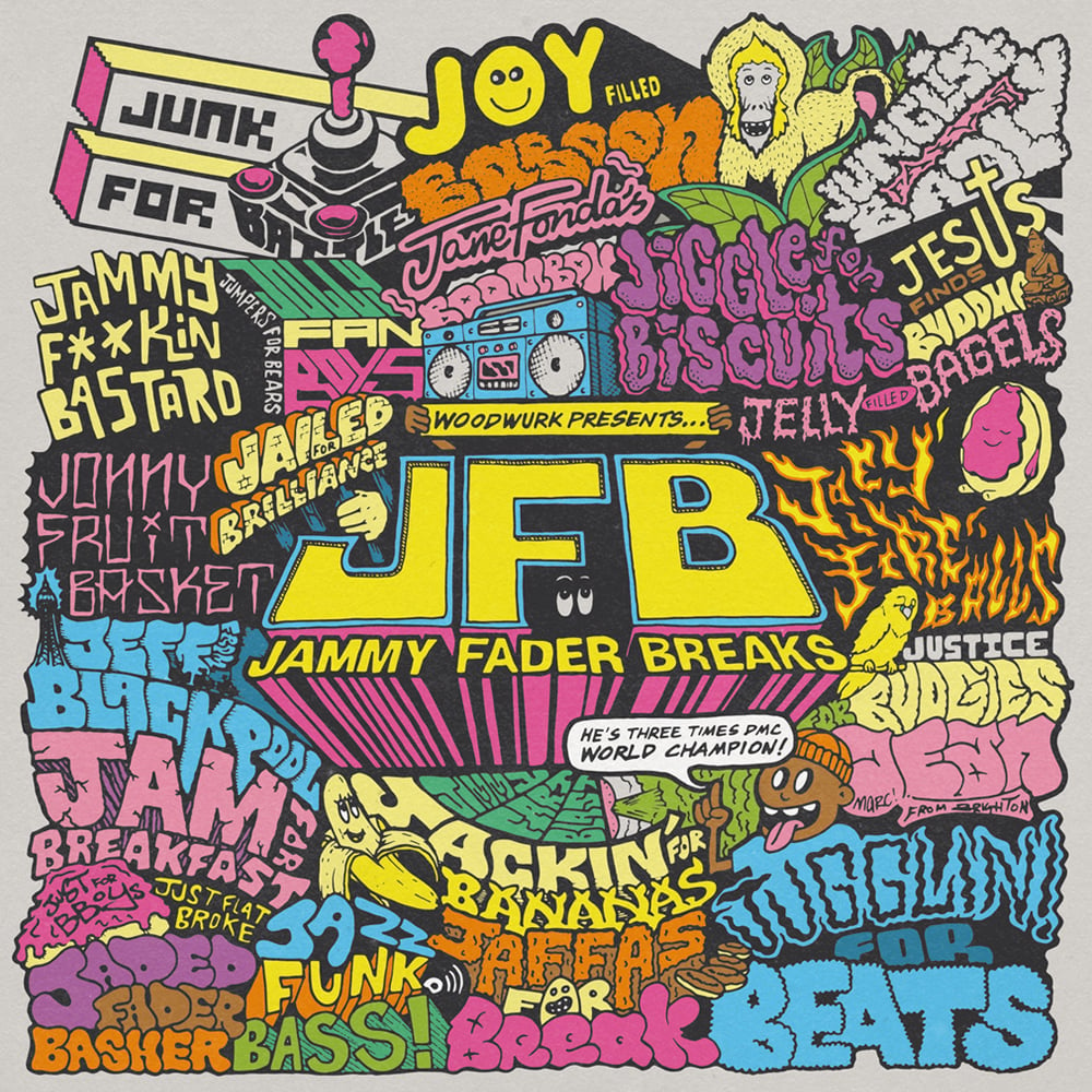 7" Vinyl - JFB - Jammy Fader Breaks