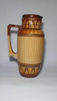 Image 1 of Doulton Lambeth Fluted Jug