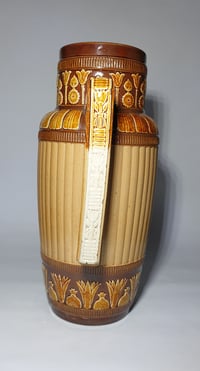 Image 3 of Doulton Lambeth Fluted Jug