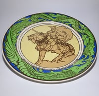 Image 1 of Royal Doulton Display Plate – St. George and the Dragon