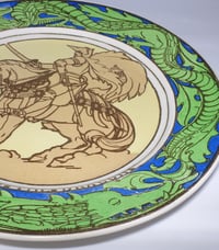 Image 4 of Royal Doulton Display Plate – St. George and the Dragon