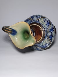 Image 4 of Doulton Lambeth Relief Moulded Ewer for Art Union of London #2