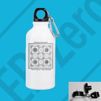 Borraccia Alluminio 500 ml - Il Mosaico Geometrico, Villa di Ulpiano SM (NSL045)