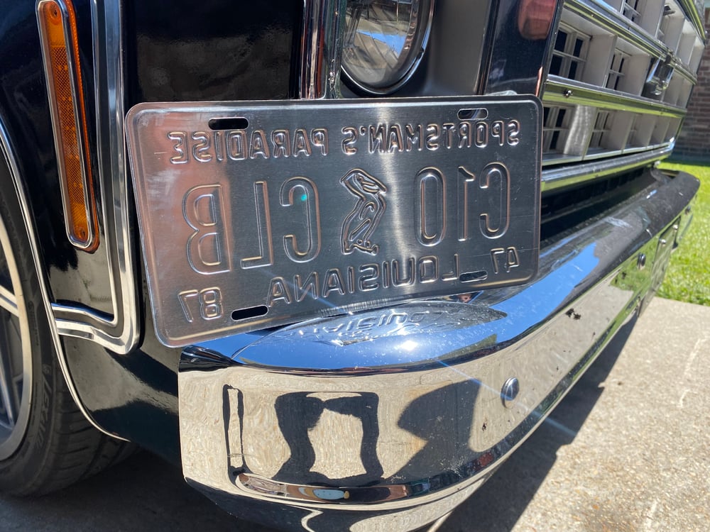 Image of License Plates - Stamped Aluminum