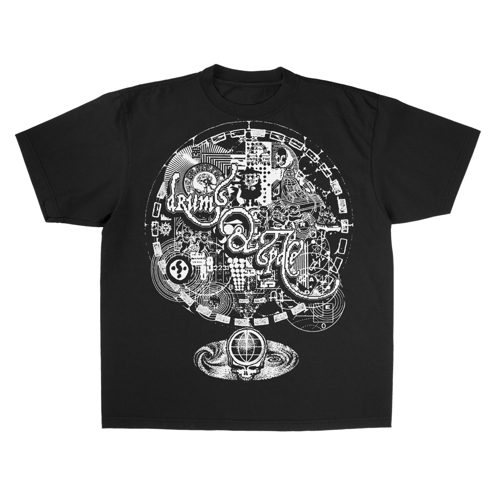 DRUMS/SPACE - ONE COLOR PRINT