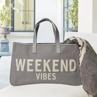 Image 3 of Canvas Tote-Vacation Collection