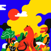 Image 1 of Couleurs dans la savane