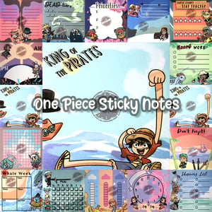 One Piece - Sticky Notes