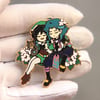 Venti and Xiao enamel pin