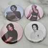 'PAMS' album cover pins