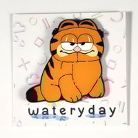 Garfield Plush Enamel Pin