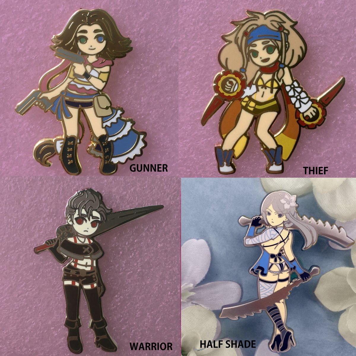 Xenoblade Chronicles 3 Enamel Pins 