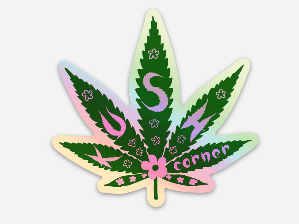 Image of Kush Korner x CJ Monét Sticker 
