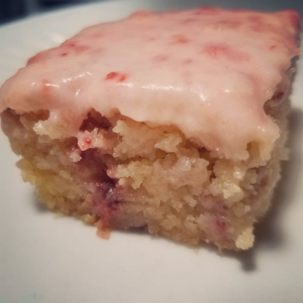 Image of Keto Strawberry Lemon Kissed Blondies