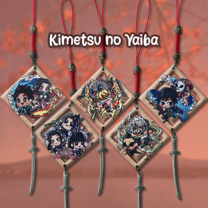 Kimetsu no Yaiba - Wooden Keychains