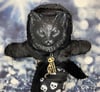 LUCKY BLACK CAT Gris Gris Voodoo Doll by Ugly Shyla 