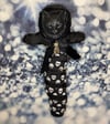 LUCKY BLACK CAT Gris Gris Voodoo Doll by Ugly Shyla 