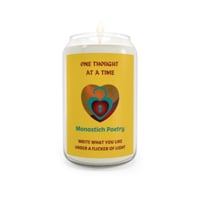 Image 3 of One Though at a Time Candle 13.75 oz Scented Candle