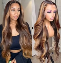 Image 2 of Highlight Body Wave Lace Front Wig 