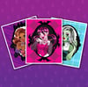 [Discontinued] Monster High Ghoul Portrait Prints