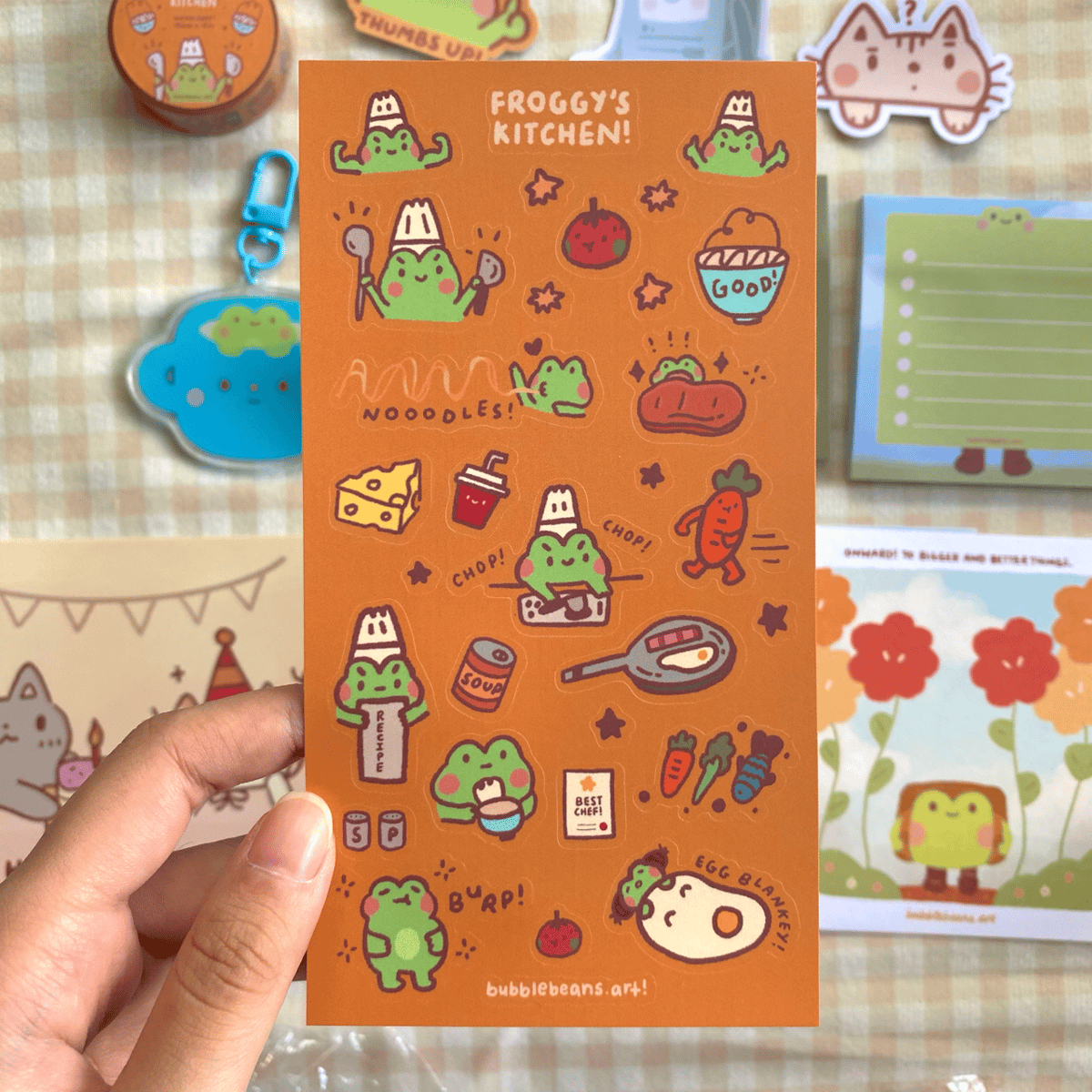 Image of Froggy's Kitchen Sticker Sheet