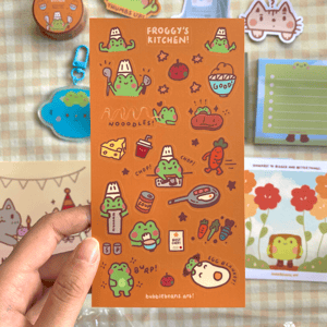 Image of Froggy's Kitchen Sticker Sheet