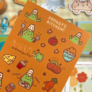 Image of Froggy's Kitchen Sticker Sheet