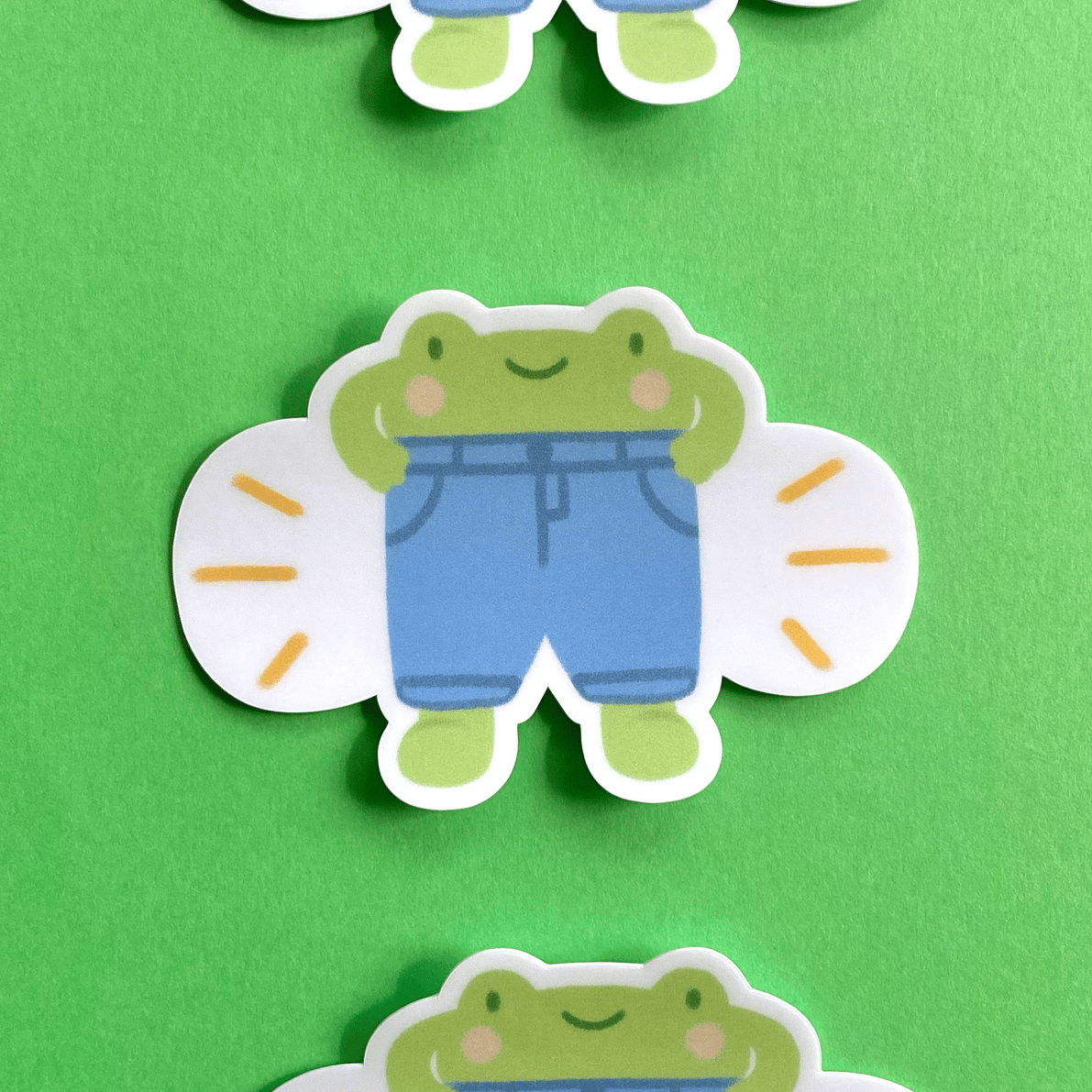 Image of Smarty Pants Froggo | Vinyl Sticker