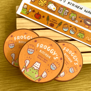 Image of Froggy's Kitchen Washi Tape