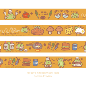 Image of Froggy's Kitchen Washi Tape