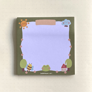 Image of Froggy & Friends <br>Sticky Notes</br>