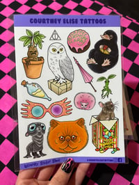 Image 1 of Harry Potter Sticker Sheet
