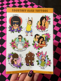 Image 2 of Bobs Burgers Sticker Sheets