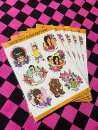 Image 1 of Bobs Burgers Sticker Sheets