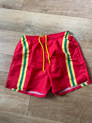 Image of SO58 ‘Home’  Swim Shorts Red 