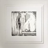 Image 2 of Wisp (original framed drawing)