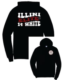 Image 1 of Illini Elite 14 White Hoodie