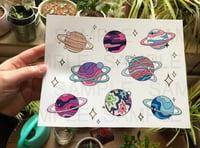 Planet sticker pack