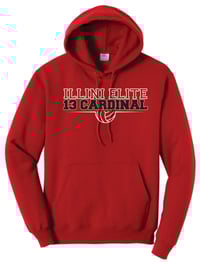 Image 1 of Illini Elite 13 Cardinal Hoodie