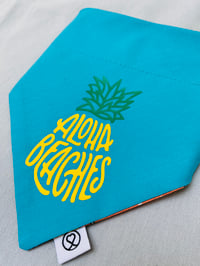 Image 2 of Aloha Beaches - Reversible bandana 