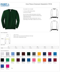 Image 2 of Illini Elite 14 Black Crewneck Sweatshirt