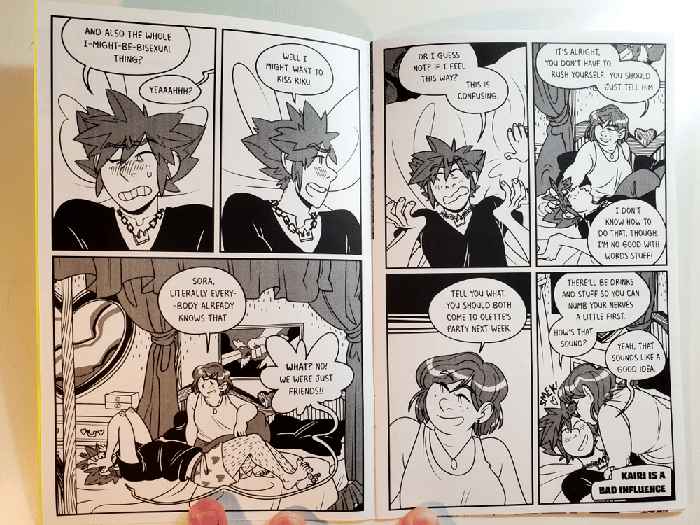 Untitled Kingdom Hearts Comic Zine