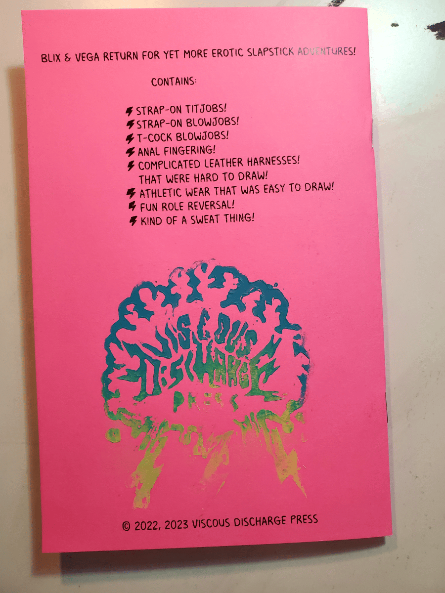 Blix & Vega XXXercise Zine