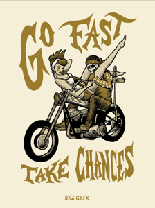 Image of "Go Fast, Take Chances"