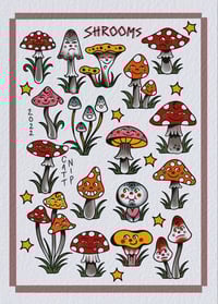 A4 Shroom Print 