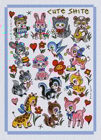 A4 Cute Shite Print
