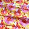 Spooky Retro Floral Reusable Bag