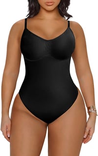 Image 1 of 360 BODY MAKEOVER THONG SHAPER